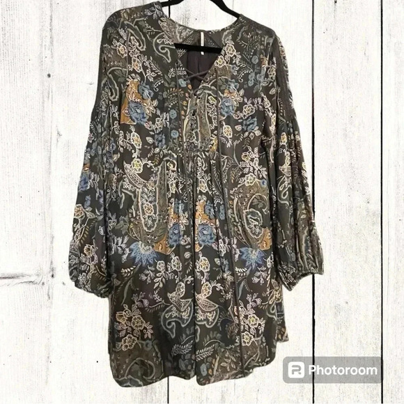 Free People Rain or Shine Boho Dress - Picture 3 of 11